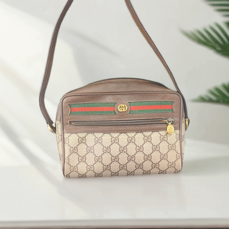 95新 GUCCI/古驰 兔兔奢 G/古驰斜挎包/10123