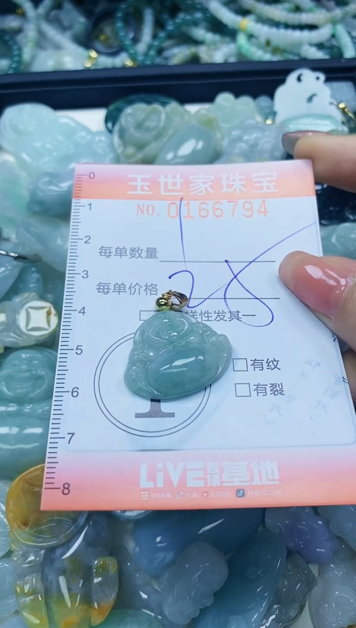 【闪购商品】翡翠颈饰未镶嵌闪购0166794