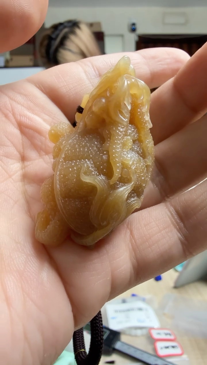 未镶嵌和田玉挂件他**竹LUF-071