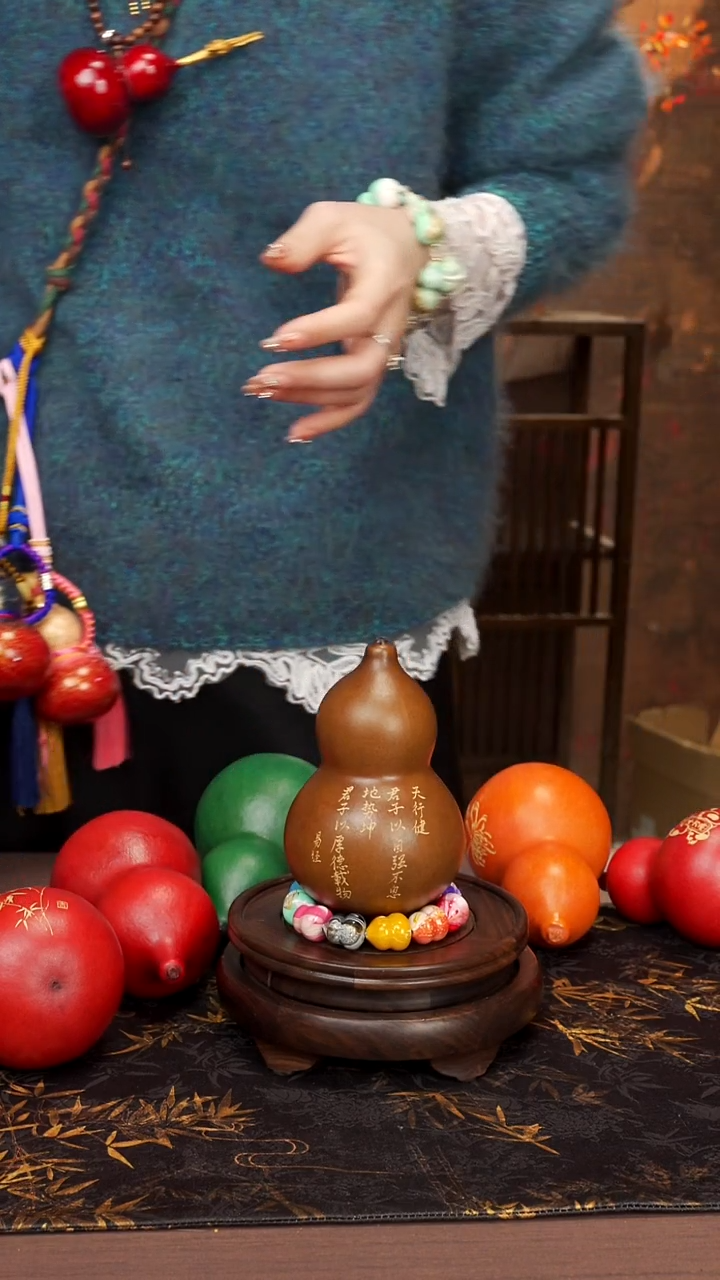 132 --精品大漆酒葫芦-----58