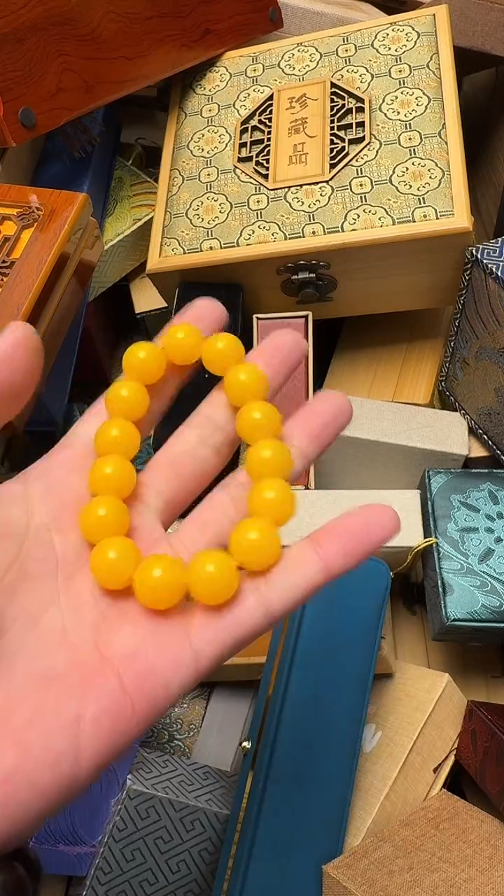 【闪购商品】蜜蜡手链未镶嵌————————
