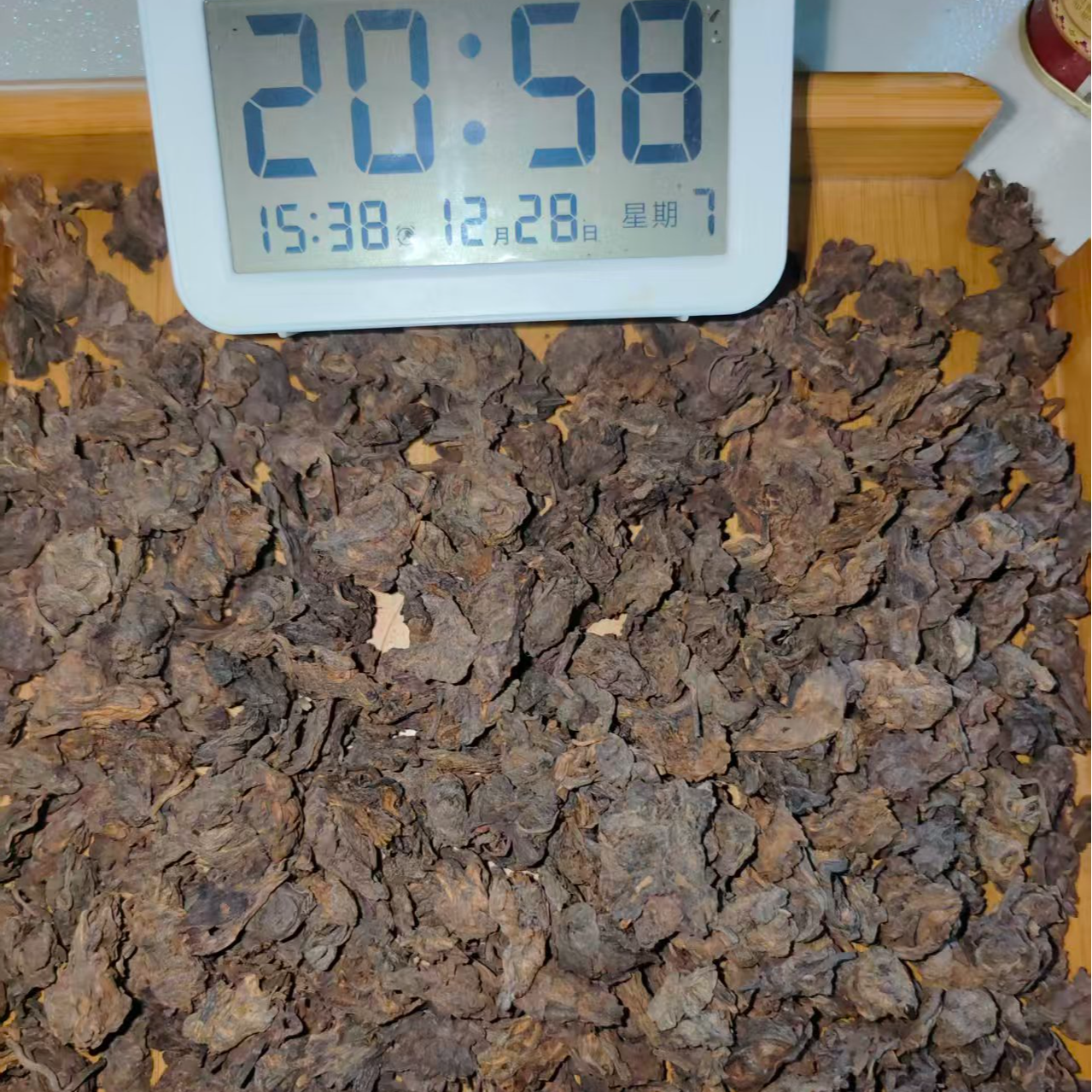 2018年-勐库 坝气山 老茶头（春）古树混采 普洱熟茶散茶-143号