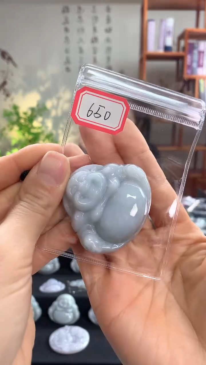 【闪购商品】翡翠颈饰未镶嵌佛公650
