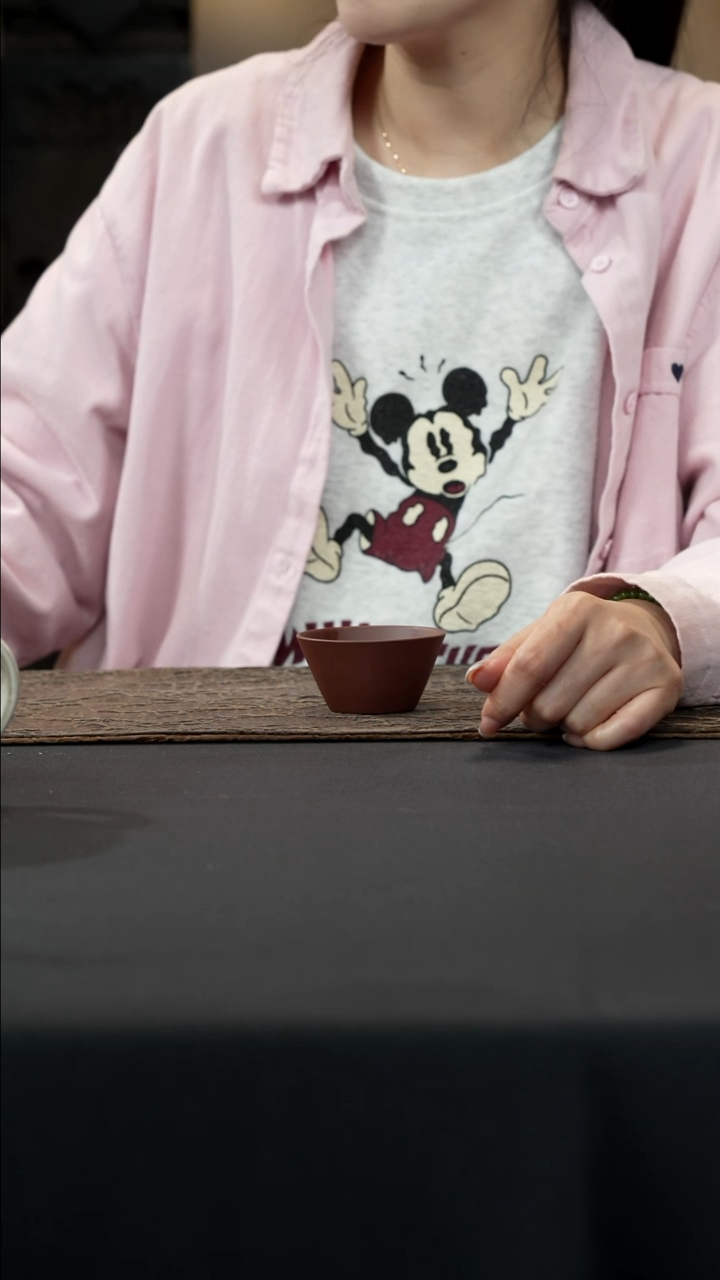 【闪购商品】紫砂茶壶紫泥斗笠杯50cc