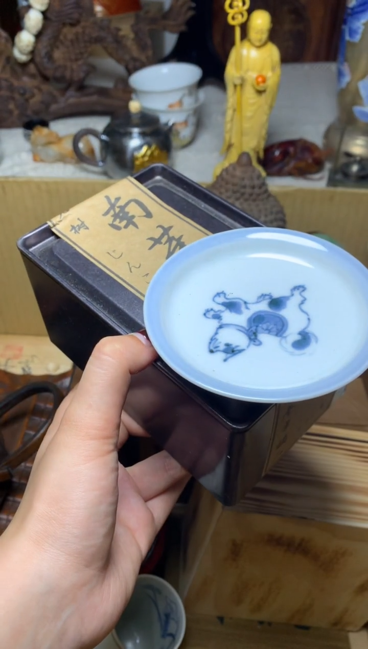 紫砂盖碗瓷器默认微瑕瓷器