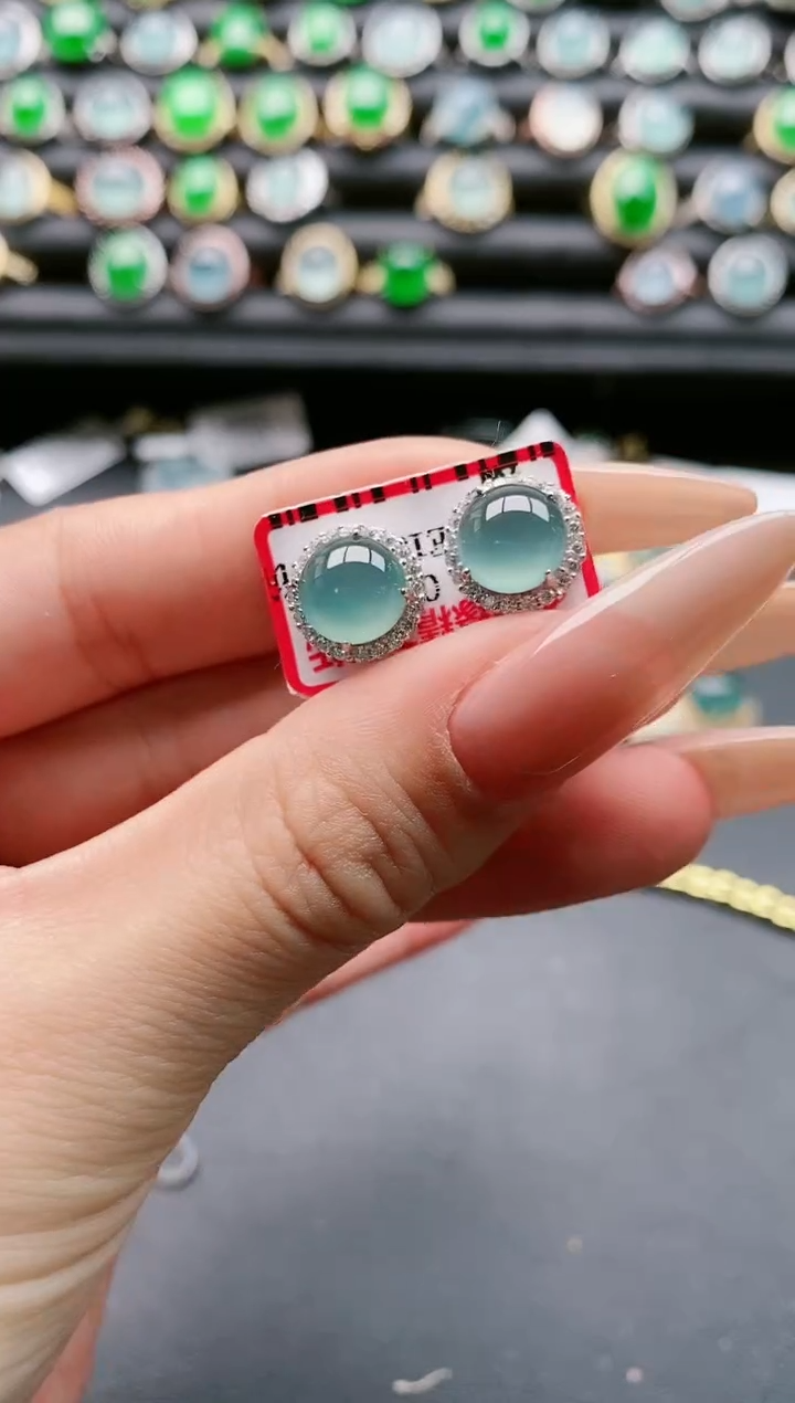 【闪购商品】翡翠戒指银S925镶嵌1111