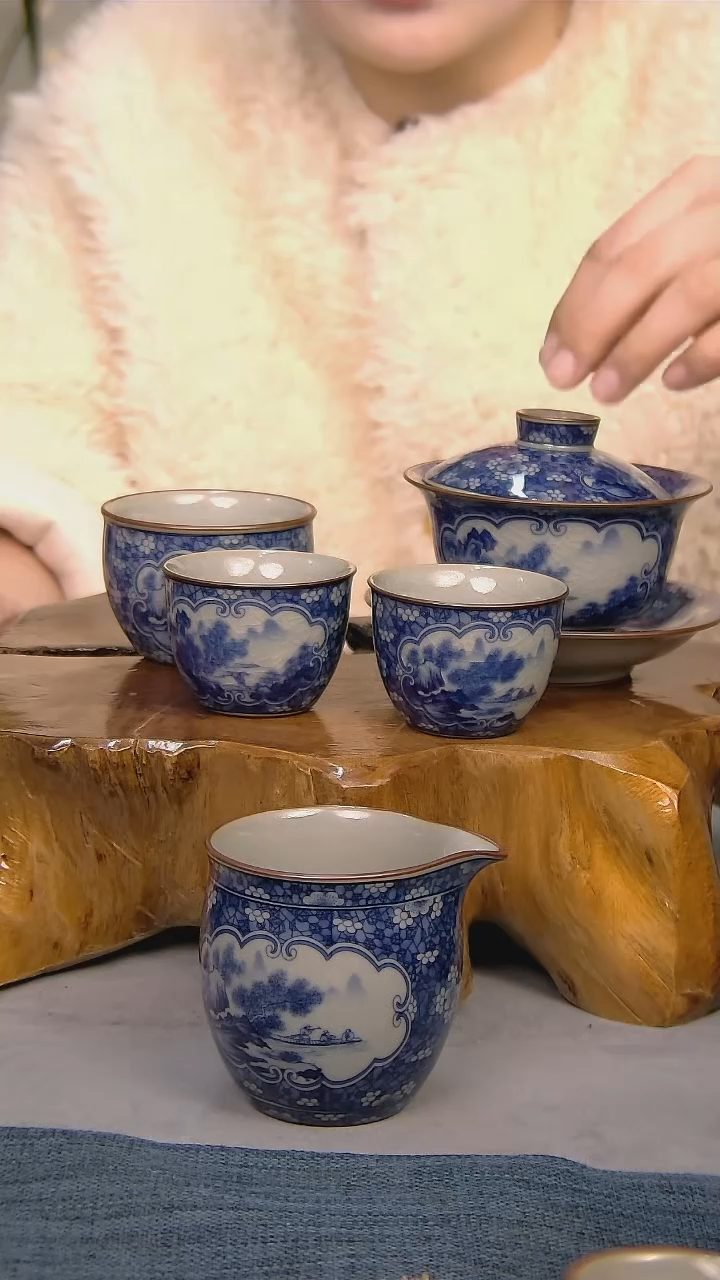 【闪购商品】简装家用款5件套 陶瓷家用茶具系列