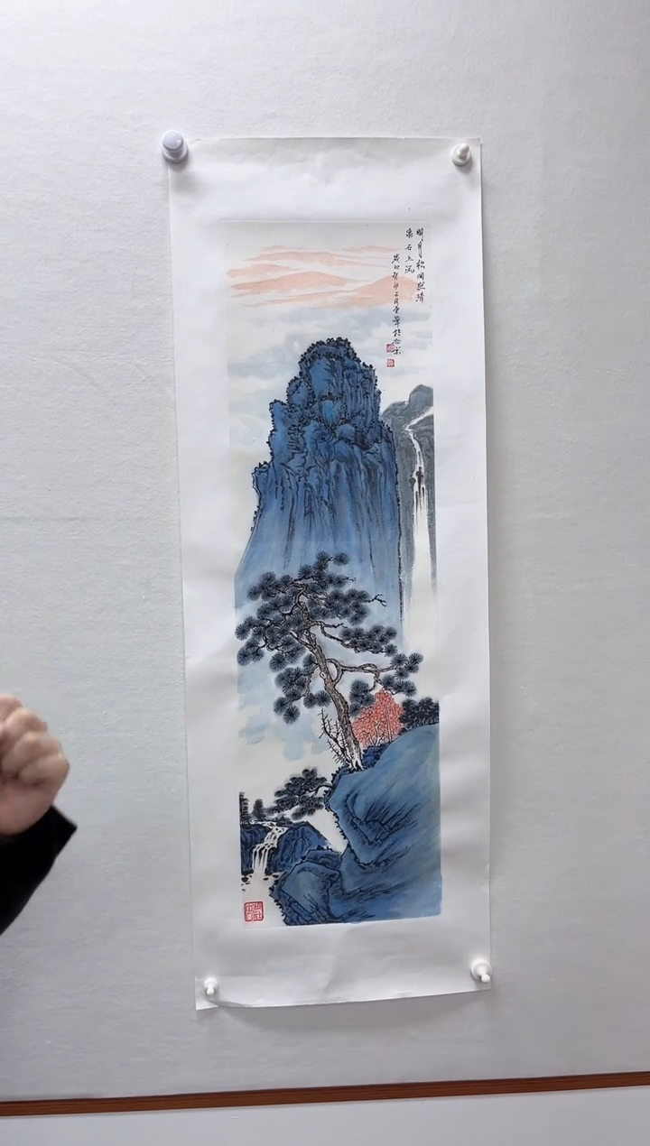 【闪购商品】国画湖社-张广恩-山水A