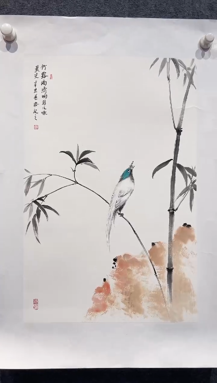 国画秦燕格国画作品A7-1