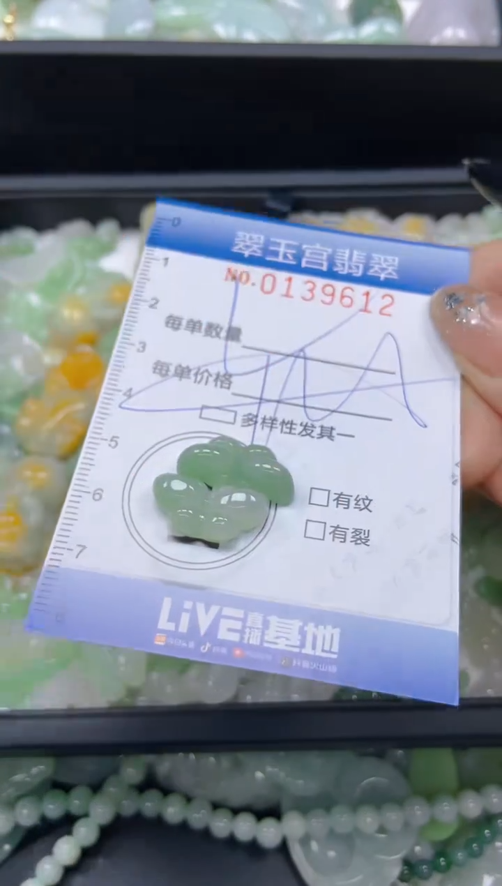 翡翠未镶嵌颈饰闪购0139612