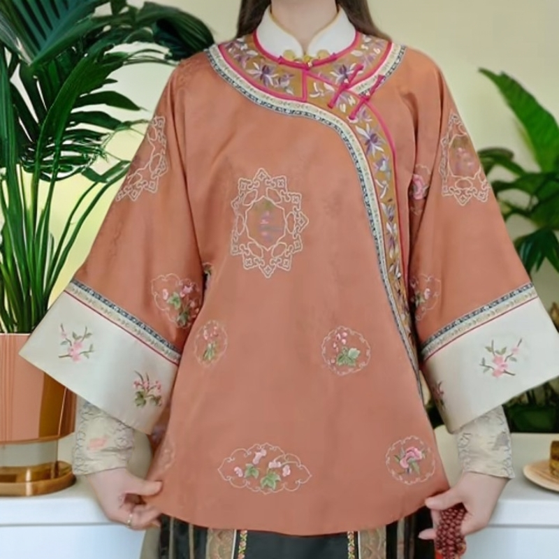 香云纱刺绣重工上衣