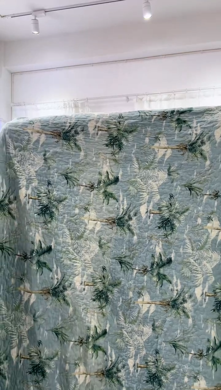 棉200*230纯棉床盖148号折印微瑕