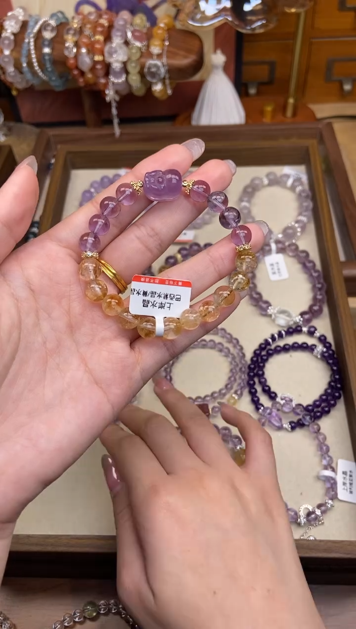 【闪购商品】水晶手链未镶嵌水晶手链