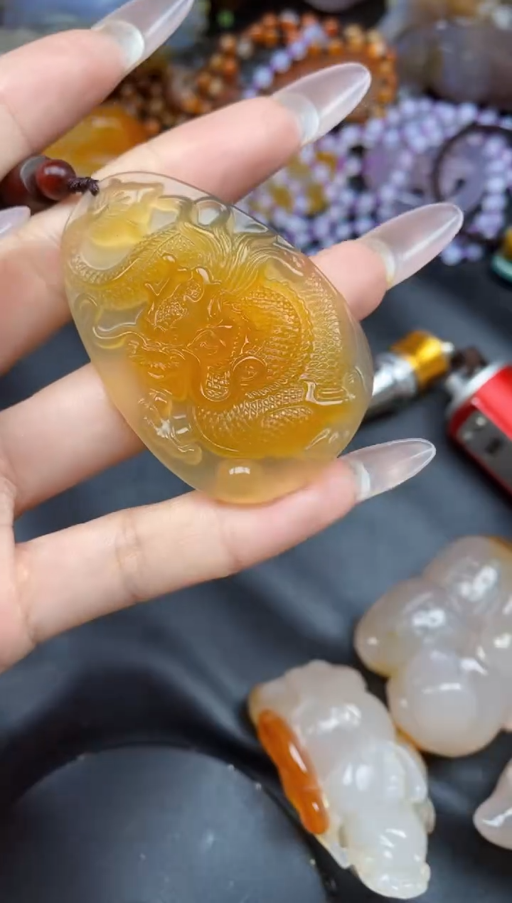 【闪购商品】玛瑙/玉髓颈饰未镶嵌ll