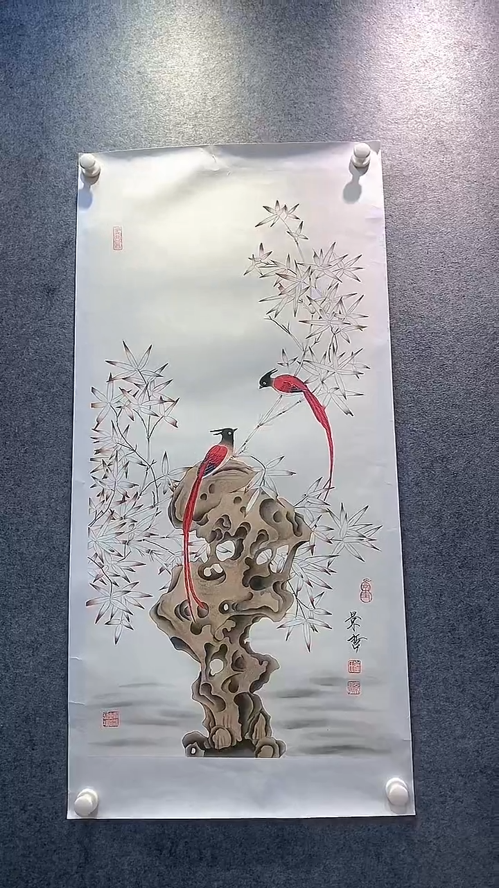 国画崔老师精品国画一幅