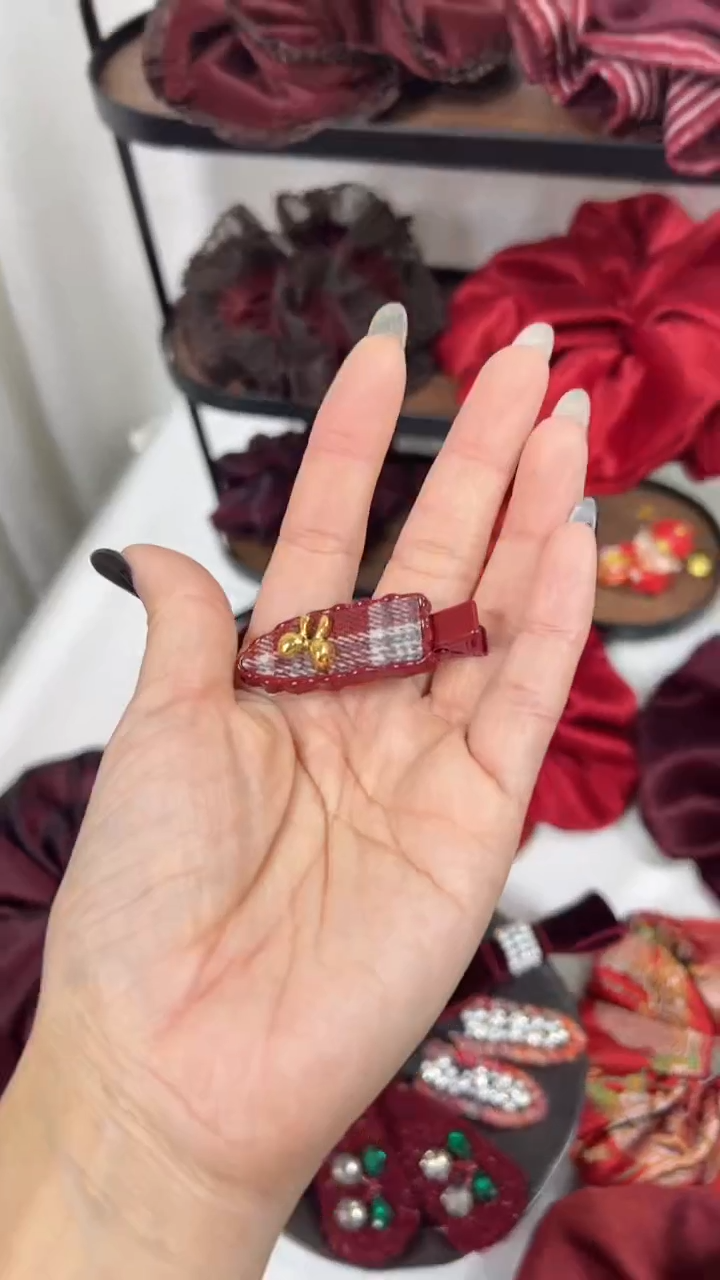 非金属布艺简约发饰