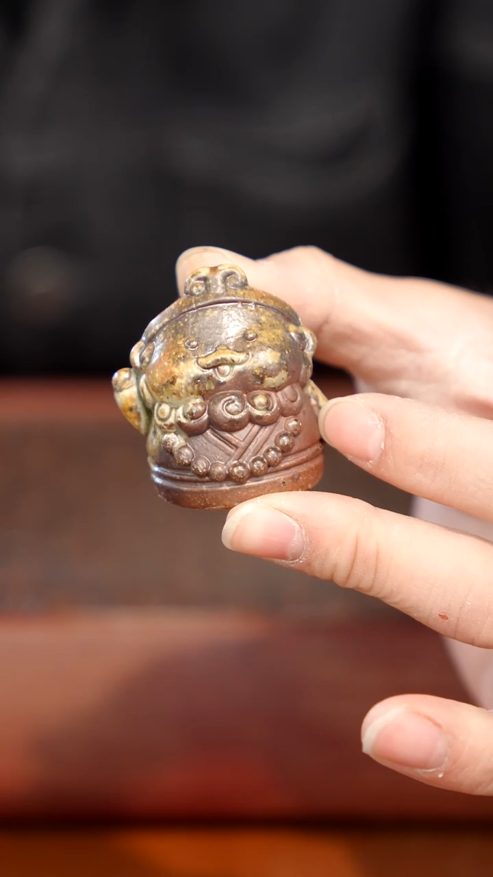 陶瓷  奢瓷/瑞寅柴烧茶器（茶宠）492