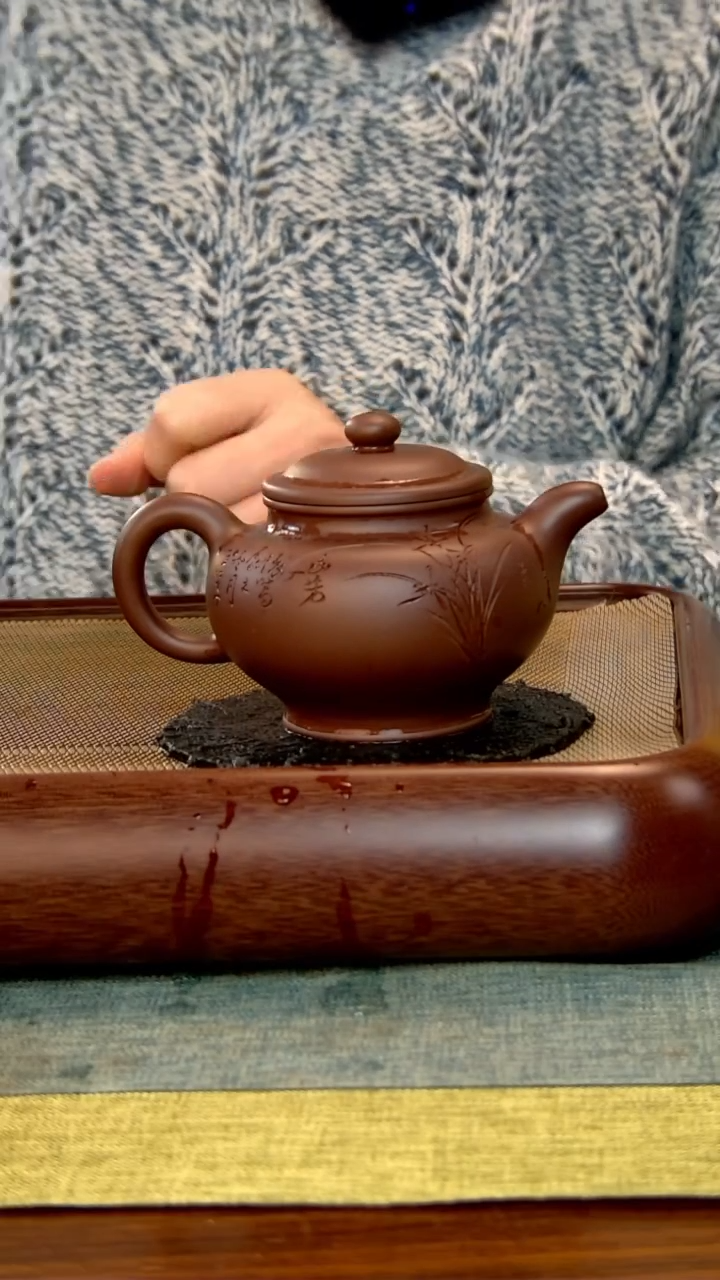 【闪购商品】紫砂茶壶14徐记福康 百年紫砂