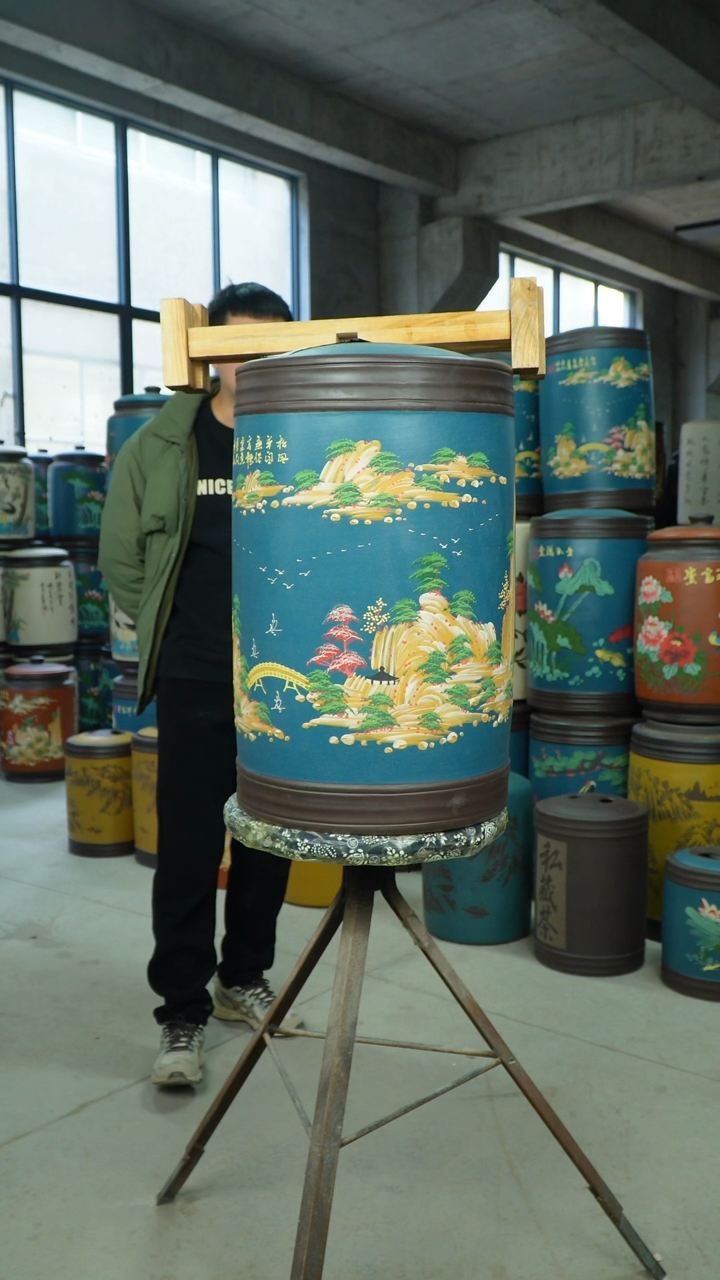 【闪购商品】紫砂茶叶罐茶叶罐