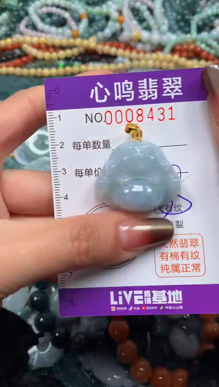颈饰未镶嵌翡翠闪购008431