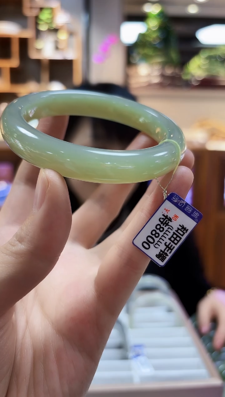 【闪购商品】和田玉手镯未镶嵌60.3