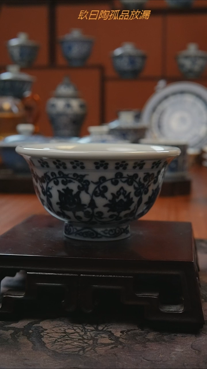 镹曰陶手工手绘孤品茶具