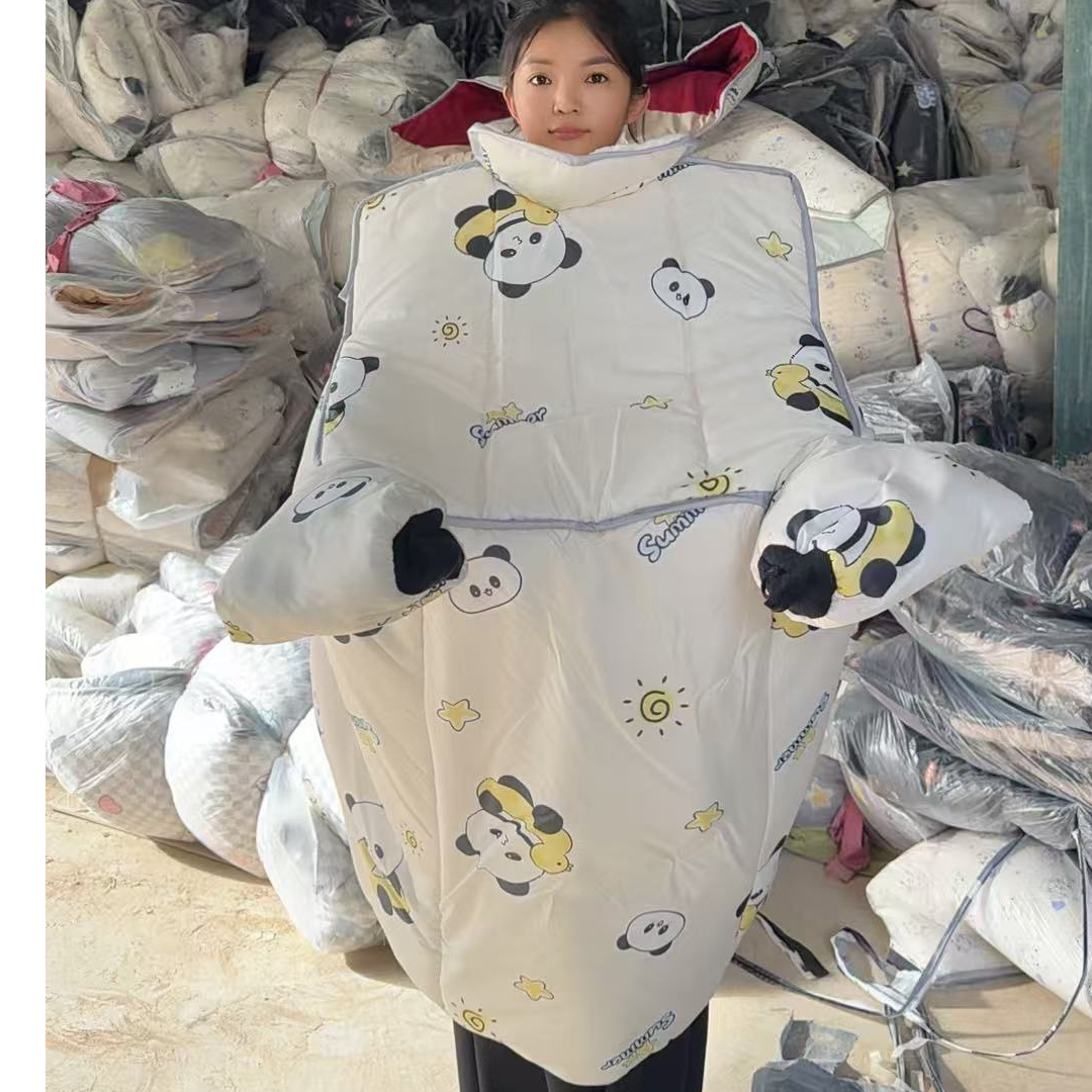 冬季特厚加绒加厚电动车挡风被防水保暖防风抗寒护脖护肩