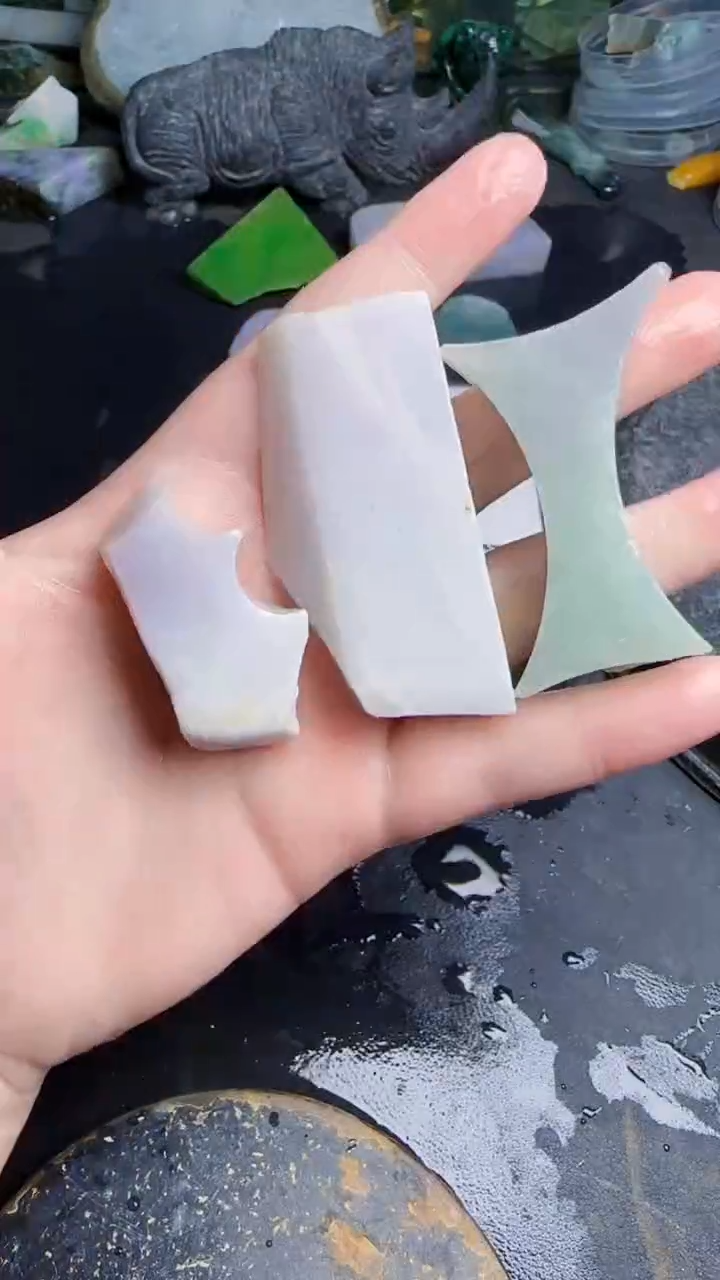 未镶嵌挂件翡翠天然翡翠011