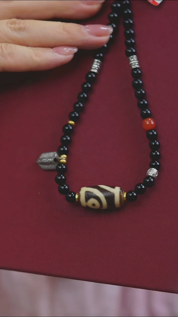 玛瑙/玉髓项链未镶嵌多样性发其一