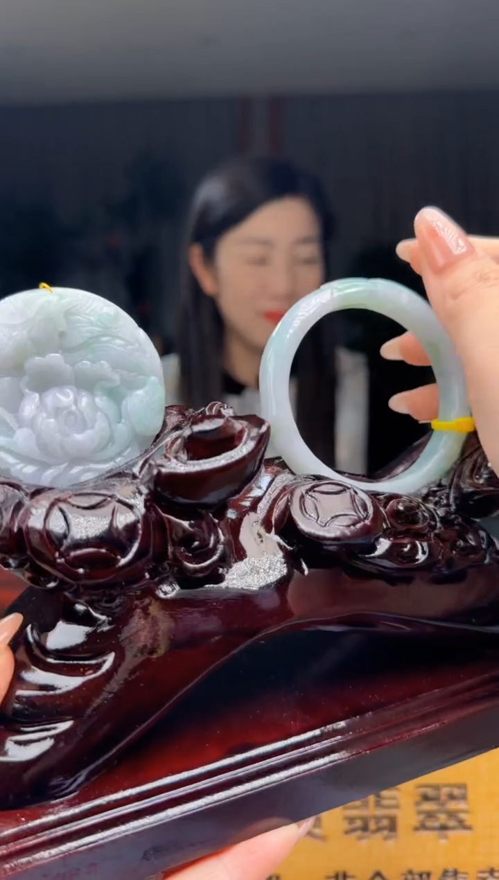 【闪购商品】翡翠摆件未镶嵌YJ@@960Q3J15118