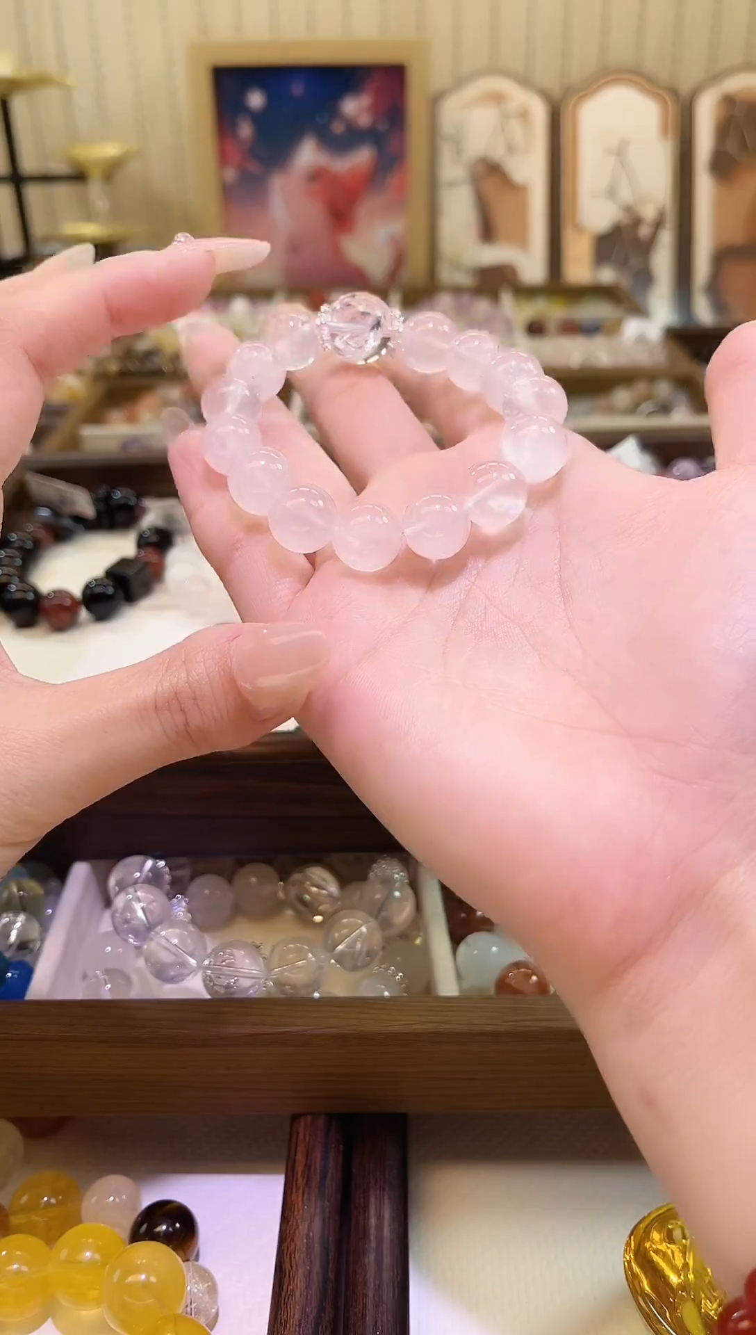 未镶嵌手链水晶1