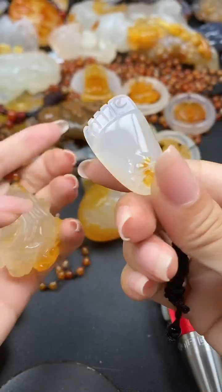 未镶嵌1玛瑙/玉髓美*ll