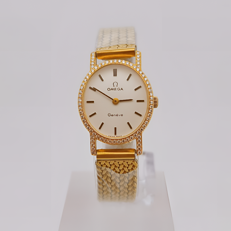 95新 Omega/欧米茄 手动机械表后钻20*23mm/公价32999/w13081