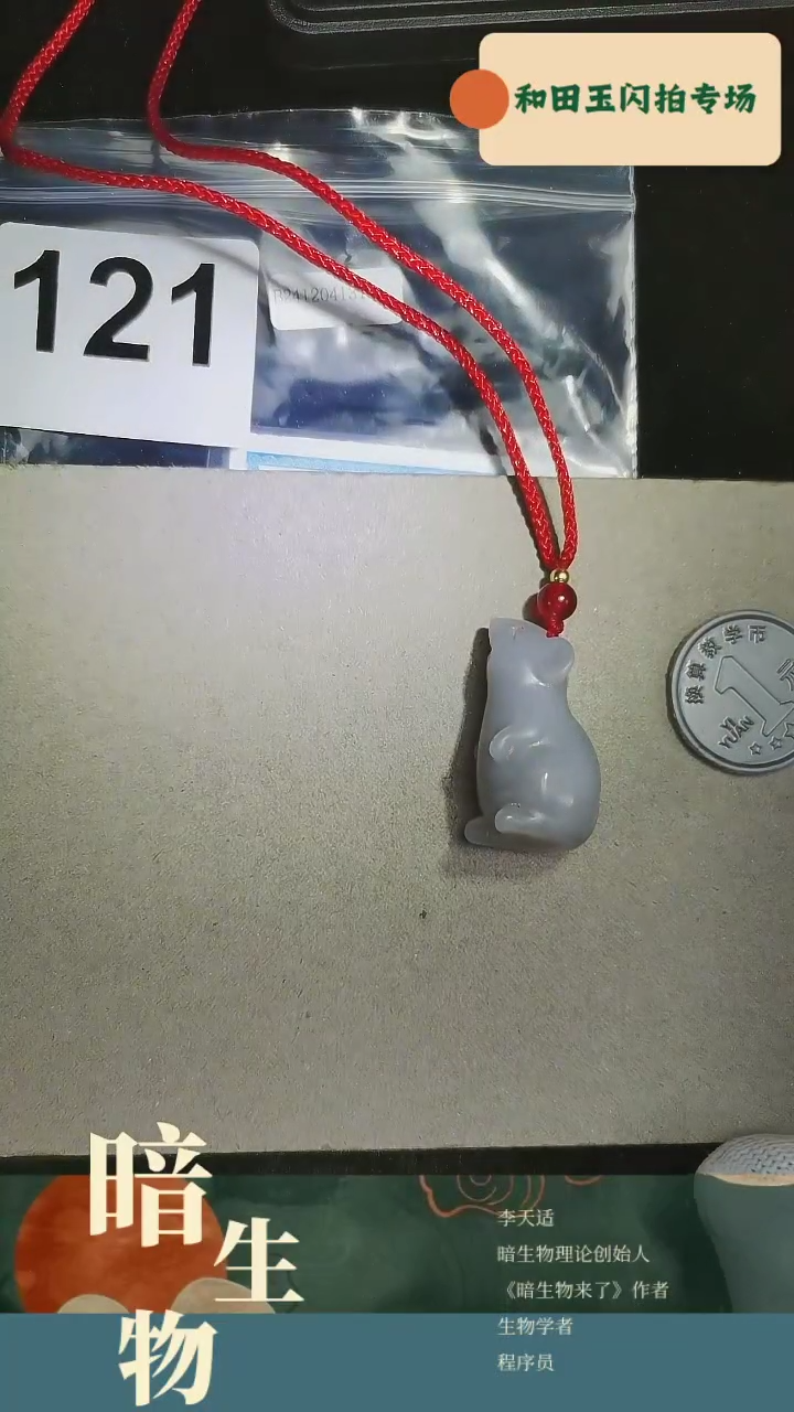 【闪购商品】和田玉吊坠(赠链)未镶嵌121