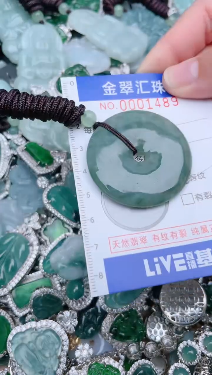 【闪购商品】翡翠颈饰未镶嵌1489...........