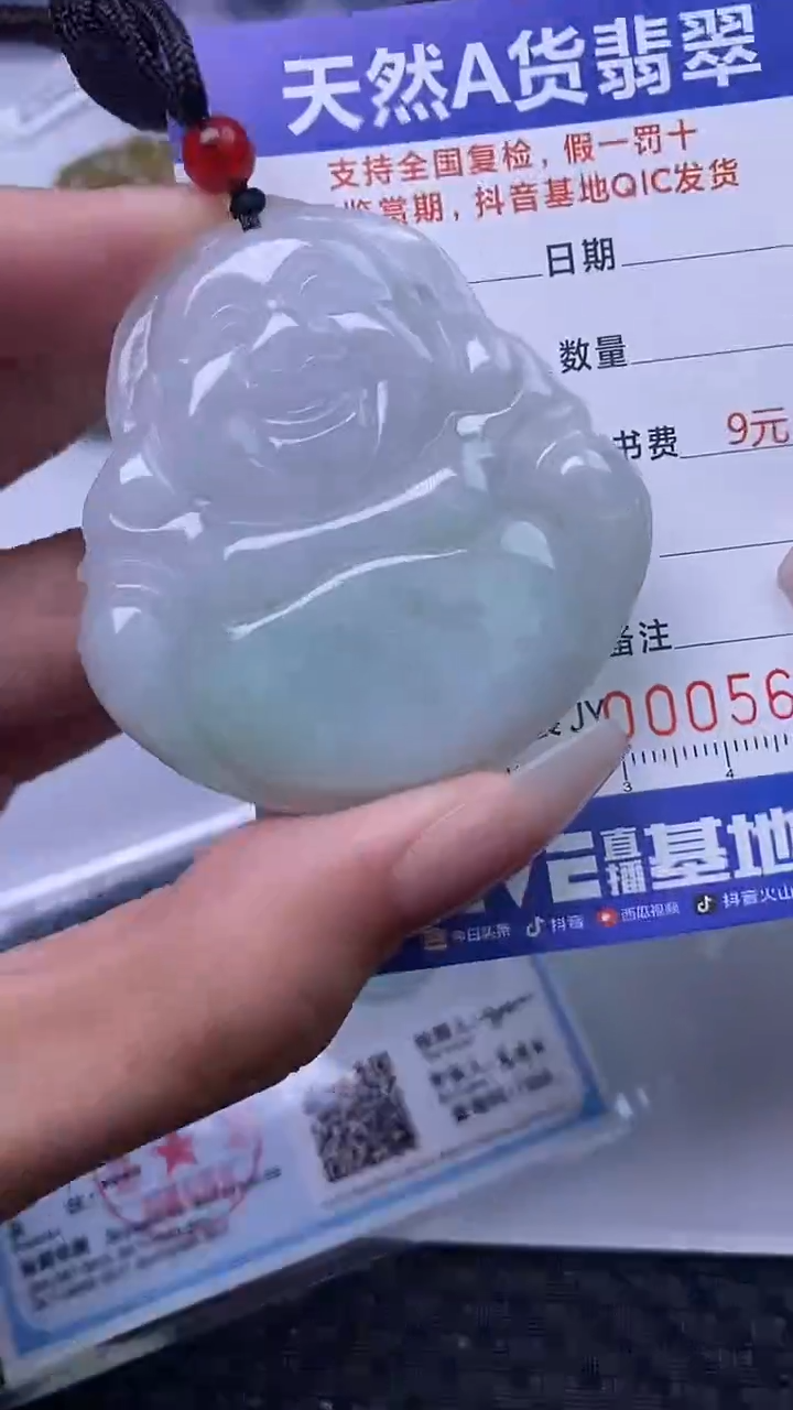 翡翠未镶嵌颈饰    5636