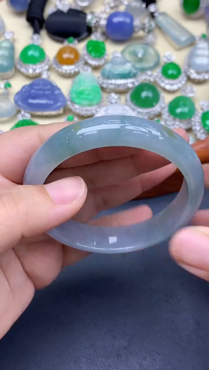 未镶嵌手镯翡翠583-中国好珍宝