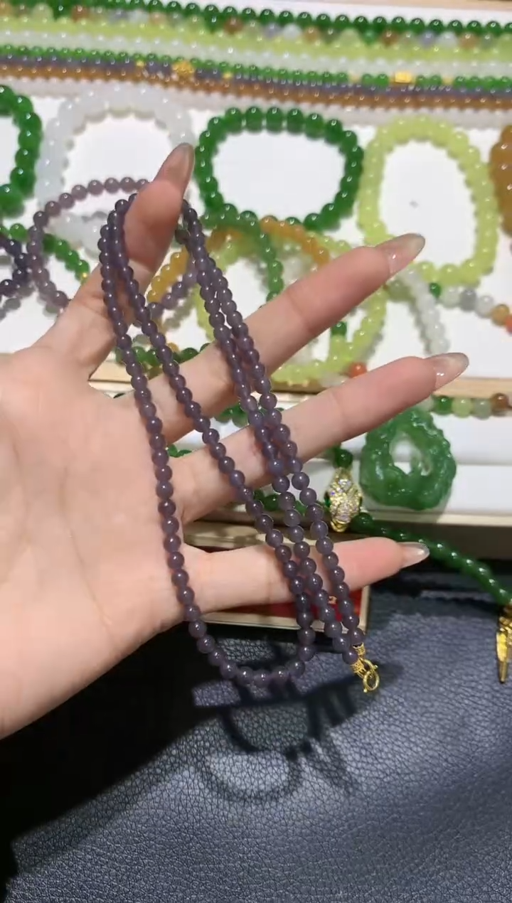 【闪购商品】和田玉手串18K金镶嵌团购2