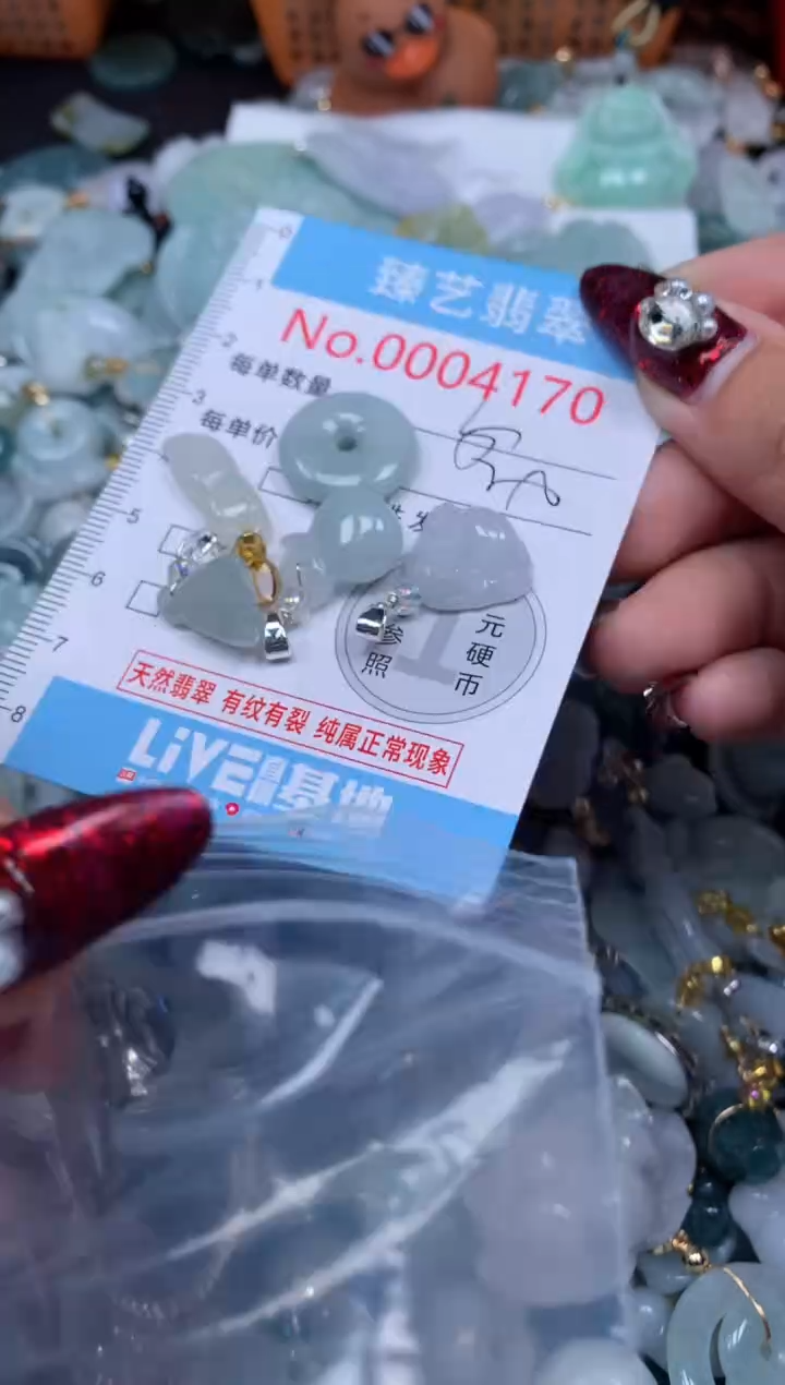 颈饰未镶嵌翡翠4170