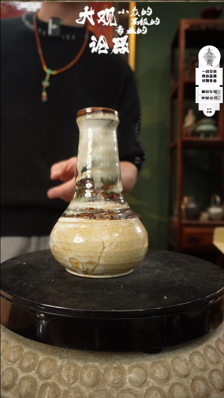 【闪购商品】瓷片大观论器花瓶