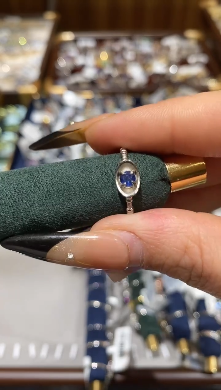 纯铜合金琉璃楚楚珠宝中古甄选不退换