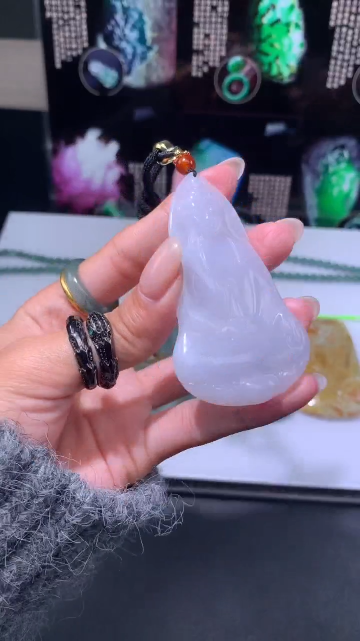 【闪购商品】定制翡翠未镶嵌不退不换CMH1件-A