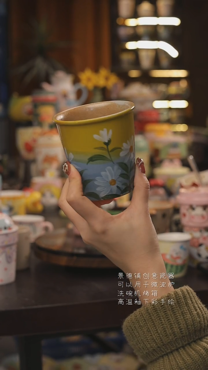 景德镇釉下彩绘设计师款式陶瓷