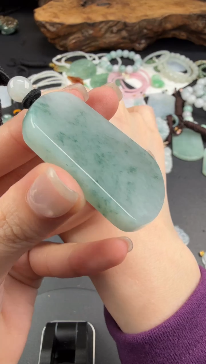 吊坠(不含链)未镶嵌翡翠翡翠饰品-206