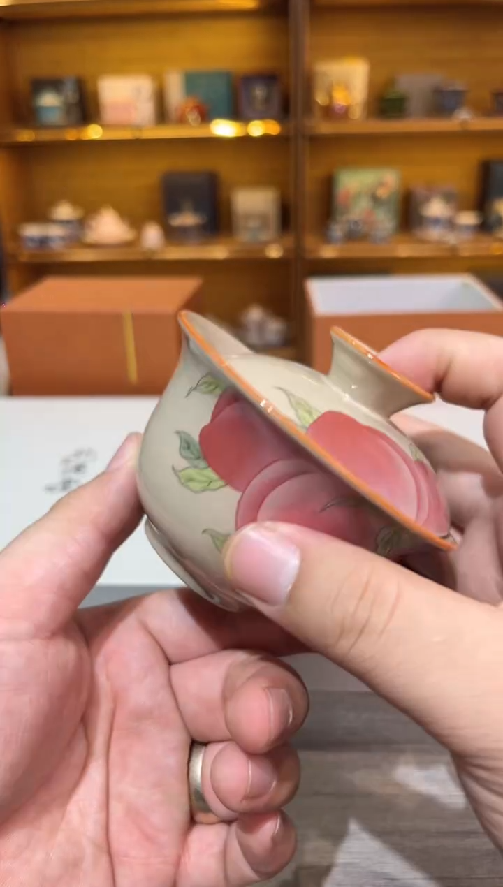 大桃盖碗茶具茶具茶具茶具