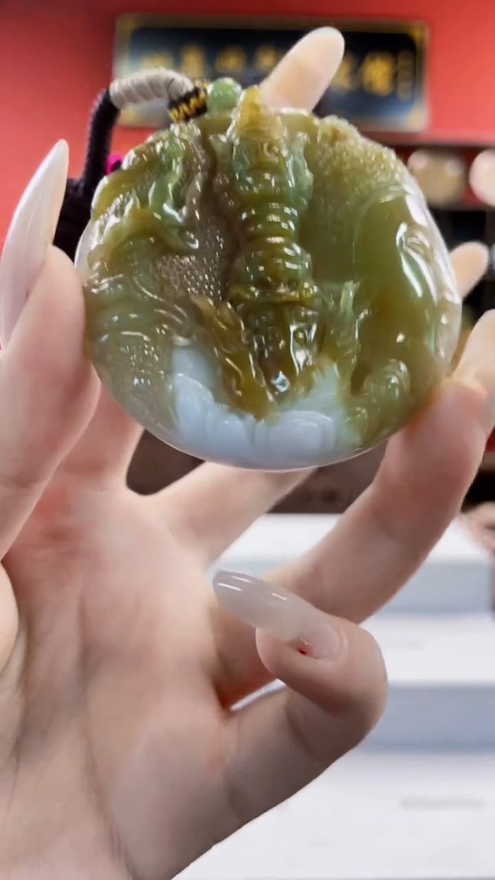 定制翡翠未镶嵌翡翠A货MZ213