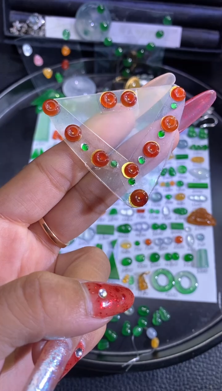 未镶嵌挂件翡翠扣