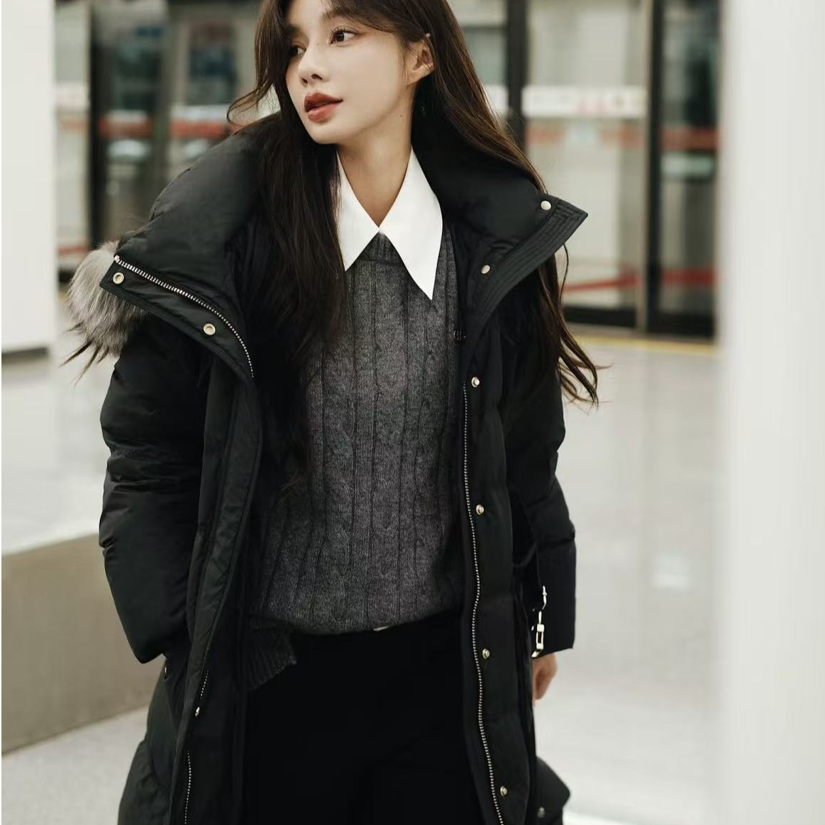 【福利】-精选长款加厚羽绒服孤品清仓现货~