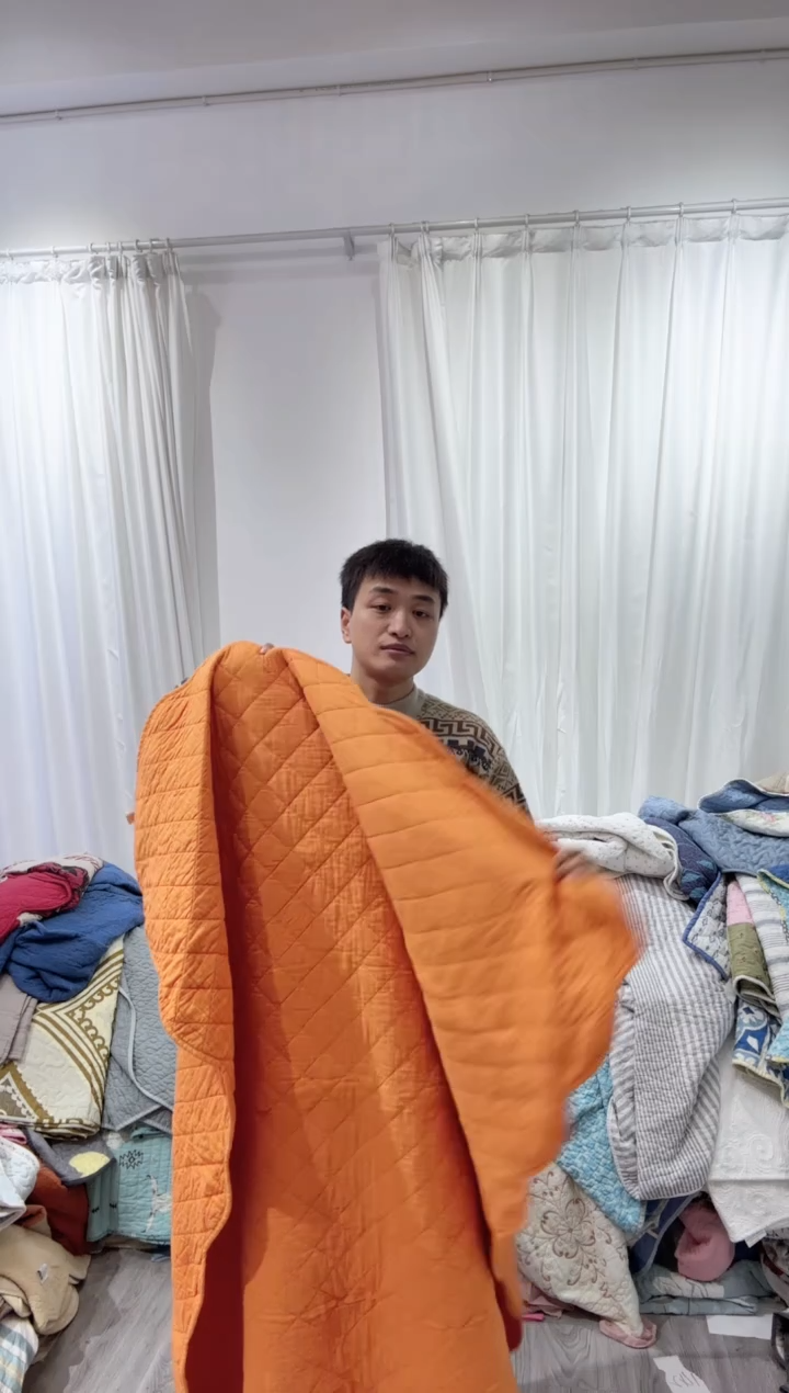 棉150*150纯棉床盖145号微瑕