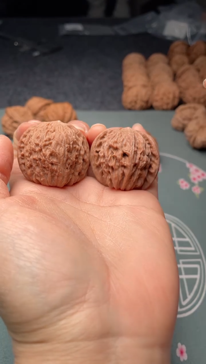 把件文玩核桃w205   磨盘     37尺